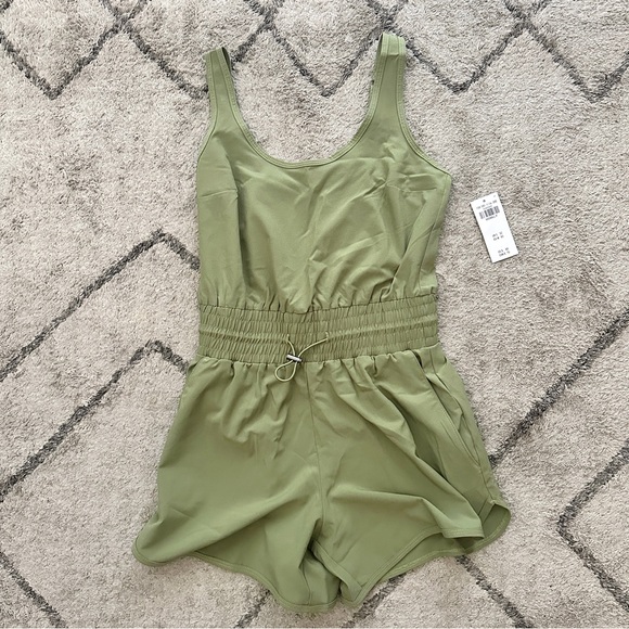 Abercrombie & Fitch Pants - A&F Traveler Romper Light Green